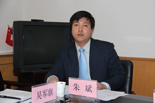 江苏三农农业装备股份有限公司市场部朱斌部长