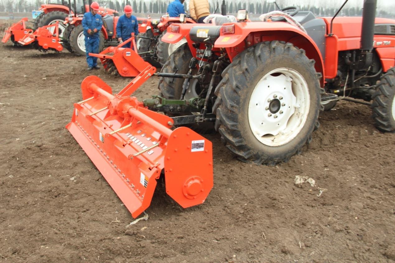 常林农装公司4款旋耕机通过省级新产品定型鉴定