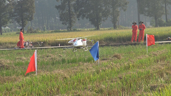 湖南六款超低空遥控飞行植保机通过科技成果鉴定2.jpg