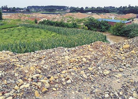 大面积挖塘改变土壤性状