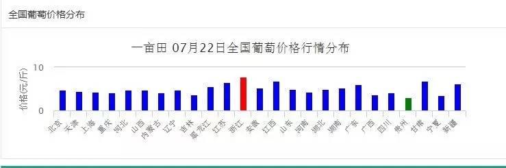 最新全国各地葡萄价格详情