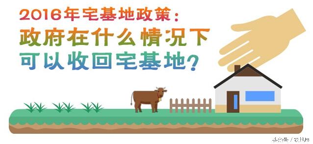 政府在什么情况下可以收回你的宅基地？