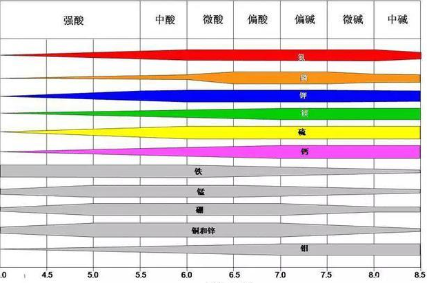 土壤pH值对植物生长的影响