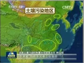 从中国大米污染不完全分布图看土壤污染现状