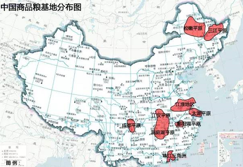 重磅：中国农业分布地图及污染现状