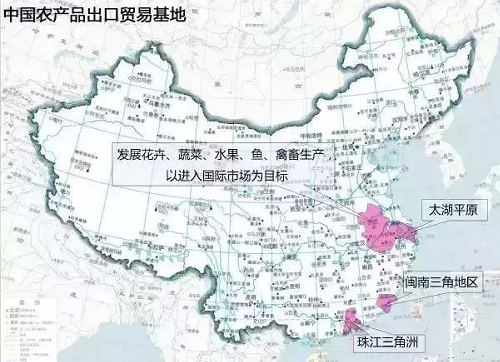 重磅：中国农业分布地图及污染现状