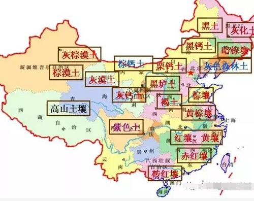重磅：中国农业分布地图及污染现状