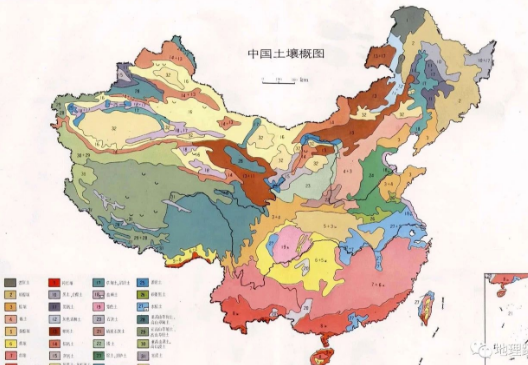 中国主要土壤类型~建议收藏